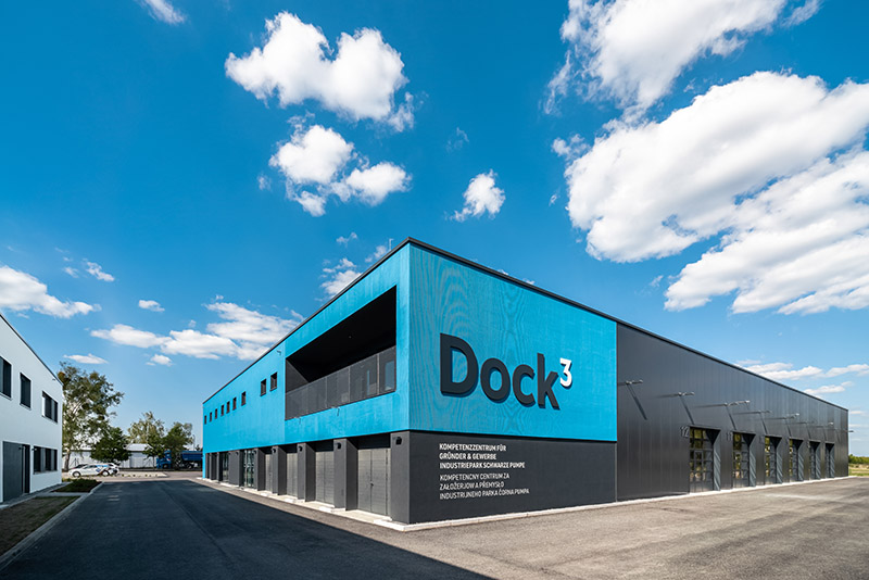Im Dock3, am Industriepark Schwarze Pumpe, können auch Werkhallenflächen unterschiedlicher Größe angemietet werden.